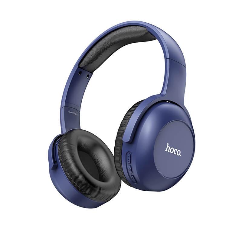 Наушники Bluetooth Hoco W33 Art sount 250 мАч Bluetooth Голубой (b73bb2d2) - фото 1