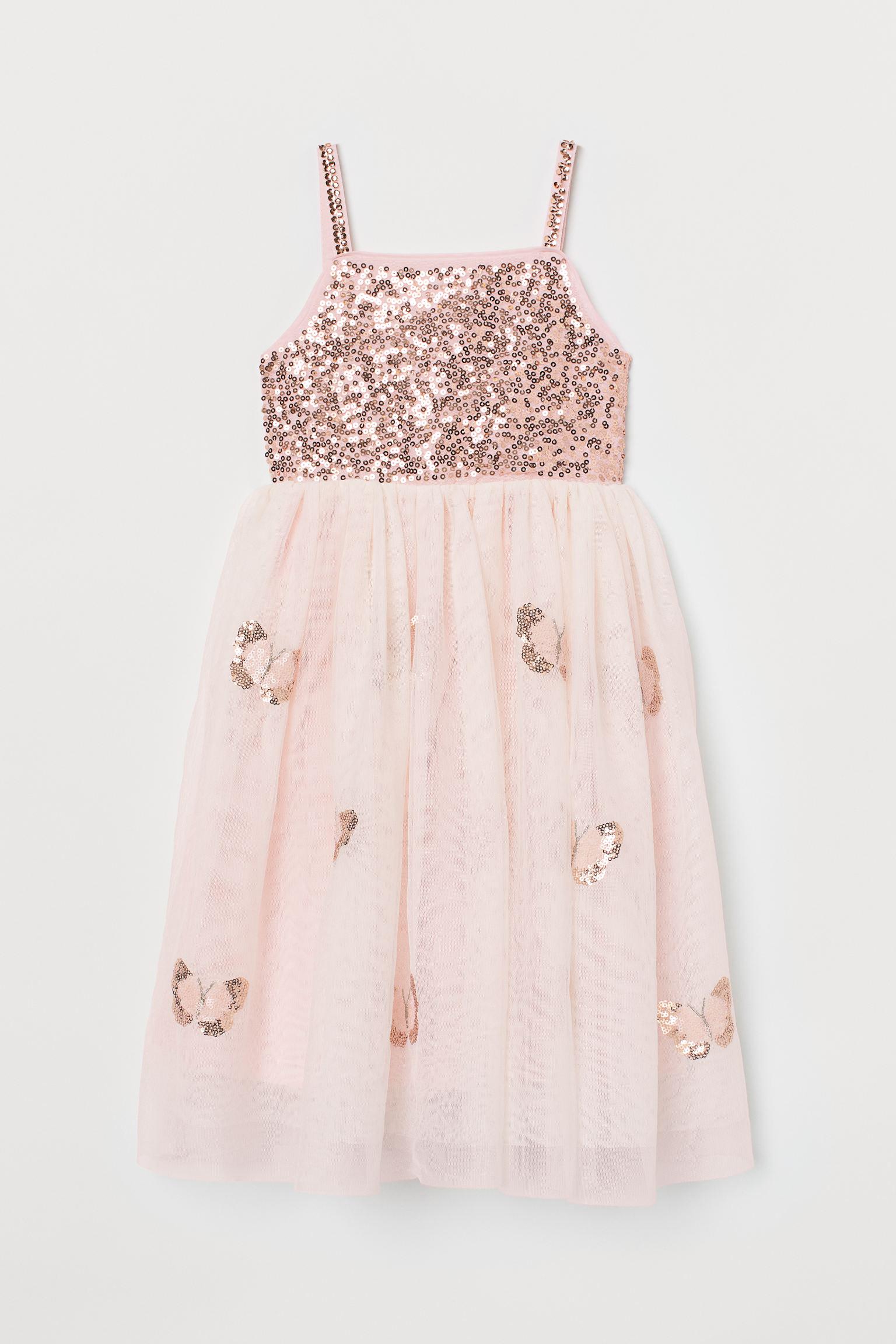 Платье для девочки H&M 134 Белый (875827001)