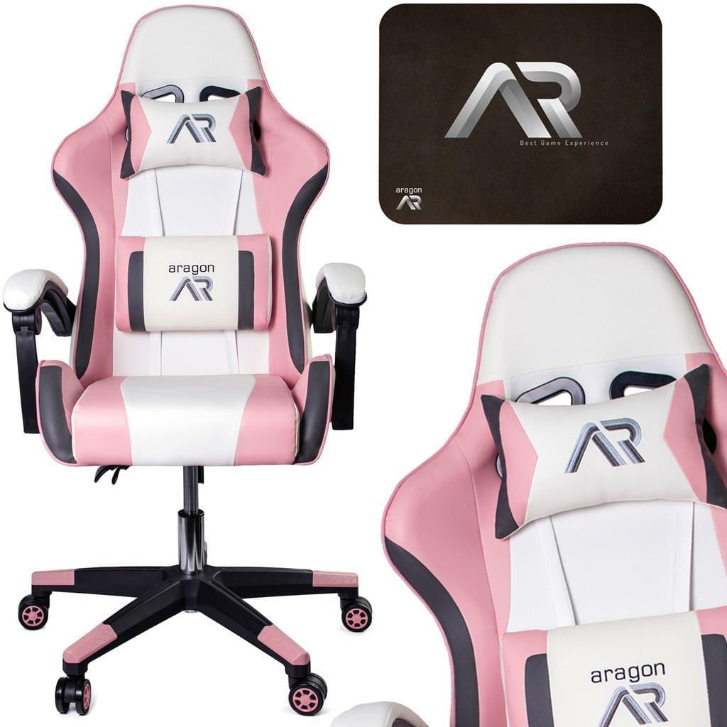 Крісло комп'ютерне Jumi Aragon Tricolor Rose Крісло комп'ютерне Jumi Aragon Tricolor Rose