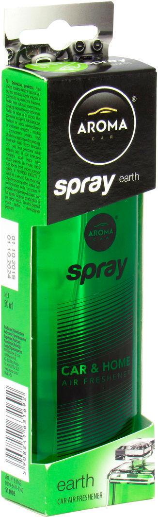 Ароматизатор для авто Aroma Car Spray Earth спрей 50 мл (0393010)