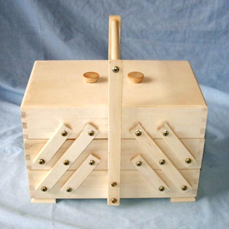 Корзина для пикника из дерева Амахак 3 Бланже (КПН-300701)