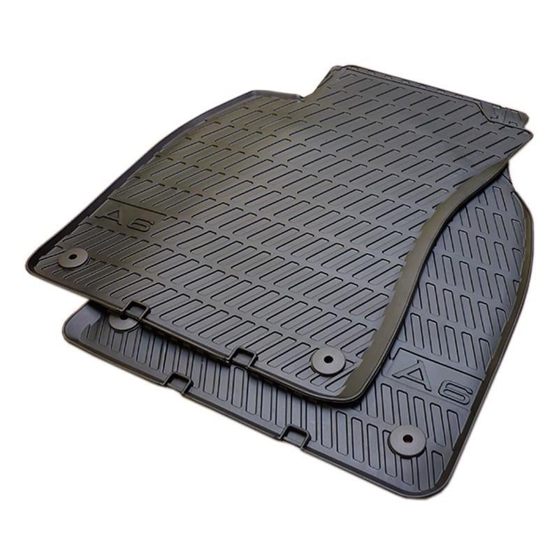 Коврики Audi A6 резиновые передние 2 шт. (4F1061501041)