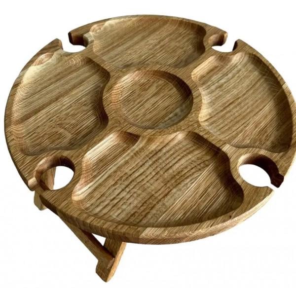 Менажница-столик Винная на 5 отсеков 32,5 см Менажница-столик Винная на 5 отсеков 32,5 см