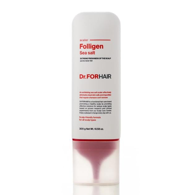 Пилинг для кожи головы с частицами из соли мертвого моря Dr.FORHAIR Sea Salt Scaler 300 мл Пилинг для кожи головы с частицами из соли мертвого моря Dr.FORHAIR Sea Salt Scaler 300 мл
