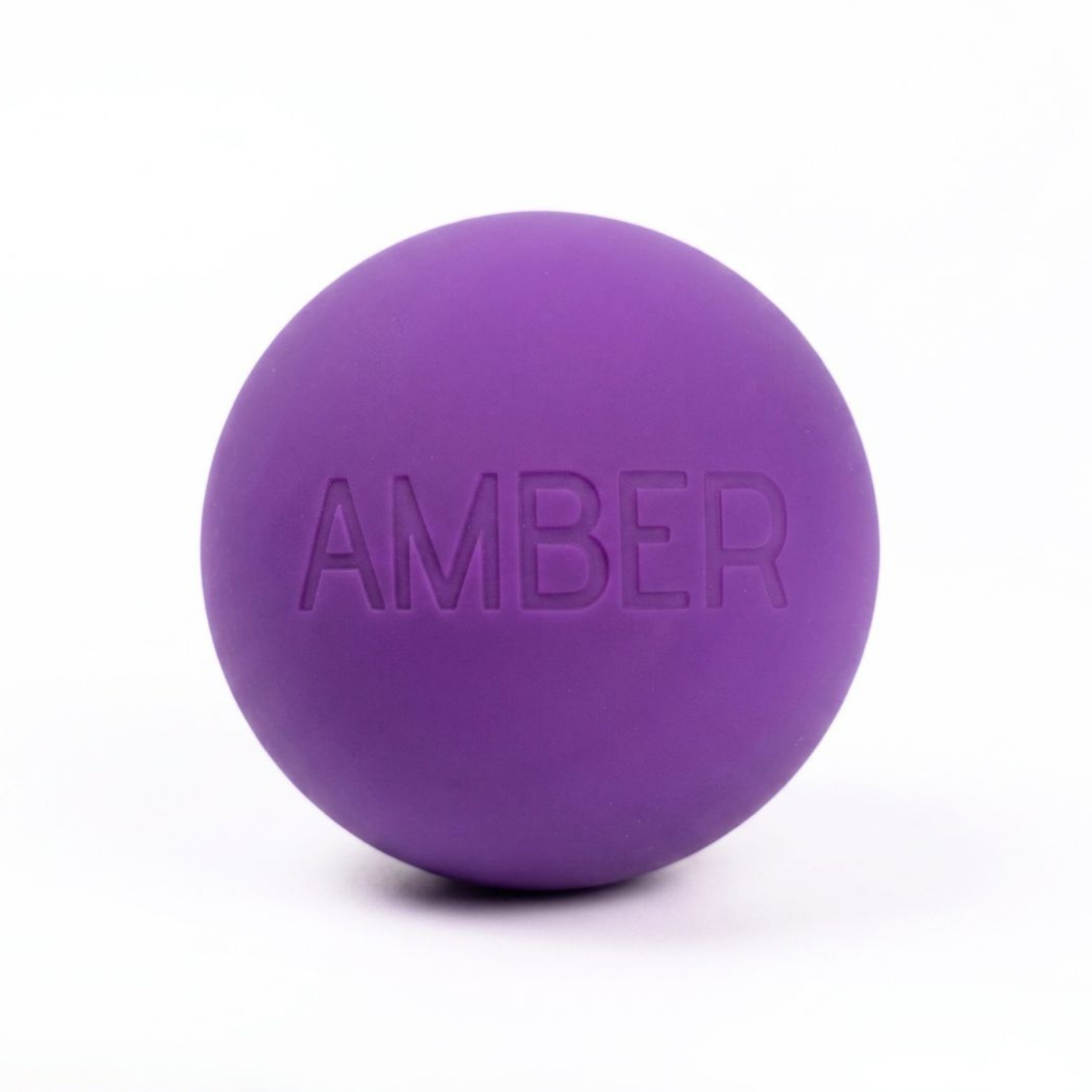 Массажный мячик Amber силиконовый 6 см Фиолетовый (ar500BS6prpl)