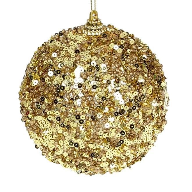 Куля новорічна з пінопласту 182-133 10 см (11999) - фото 1 Куля новорічна з пінопласту 182-133 10 см (11999) - фото 1
