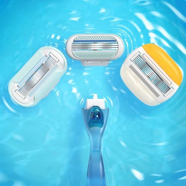 Набір Gillette Venus Smooth станок + Картриджі змінні 2 шт. - фото 4