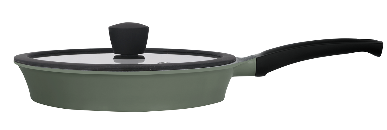 Сковорода Ringel Zitrone 28 см Olive (RG-2108-28/OL) - фото 2 Сковорода Ringel Zitrone 28 см Olive (RG-2108-28/OL) - фото 2