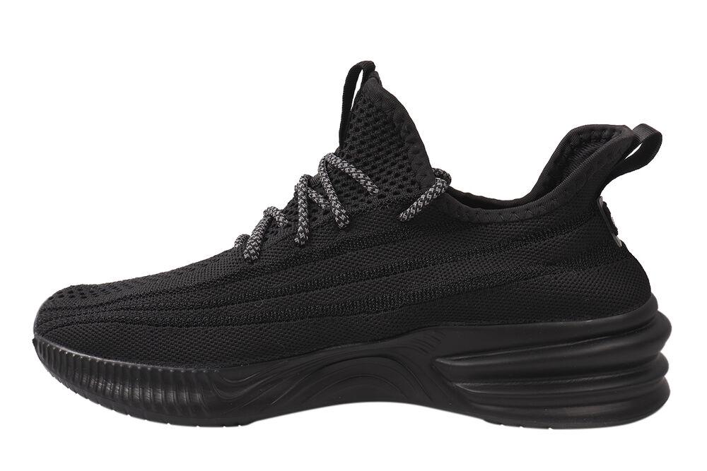 Кросівки чоловічі Restime з текстилю на низькому ходу на шнурівці р. 42 Чорний (151-21/22LK) - фото 2 Кросівки чоловічі Restime з текстилю на низькому ходу на шнурівці р. 42 Чорний (151-21/22LK) - фото 2