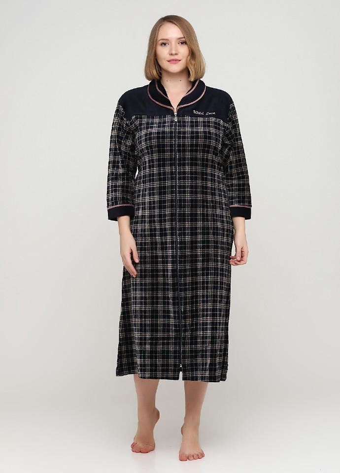 Халат Wild Love 2XL Синий (20867-45)