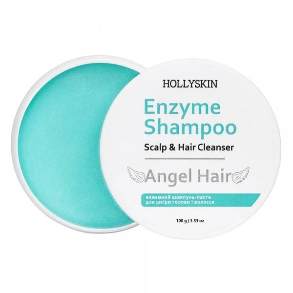 Шампунь-паста ензимний HOLLYSKIN Angel Hair для шкіри голови та волосся 100 г (31638966)