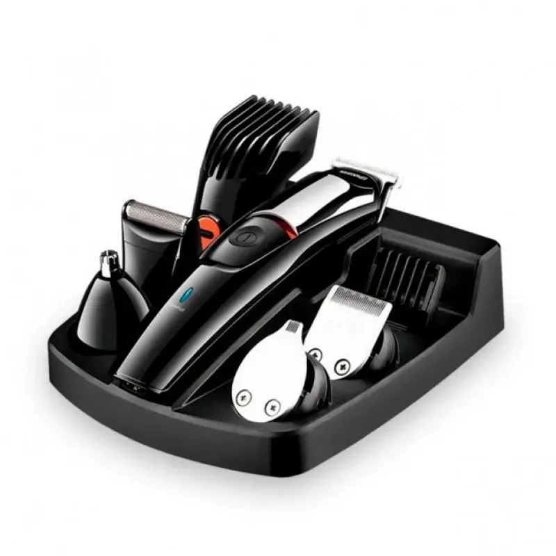 Машинка для стрижки волос Geemy GM-853 с насадками для носа и ушей (7119) Машинка для стрижки волос Geemy GM-853 с насадками для носа и ушей (7119)