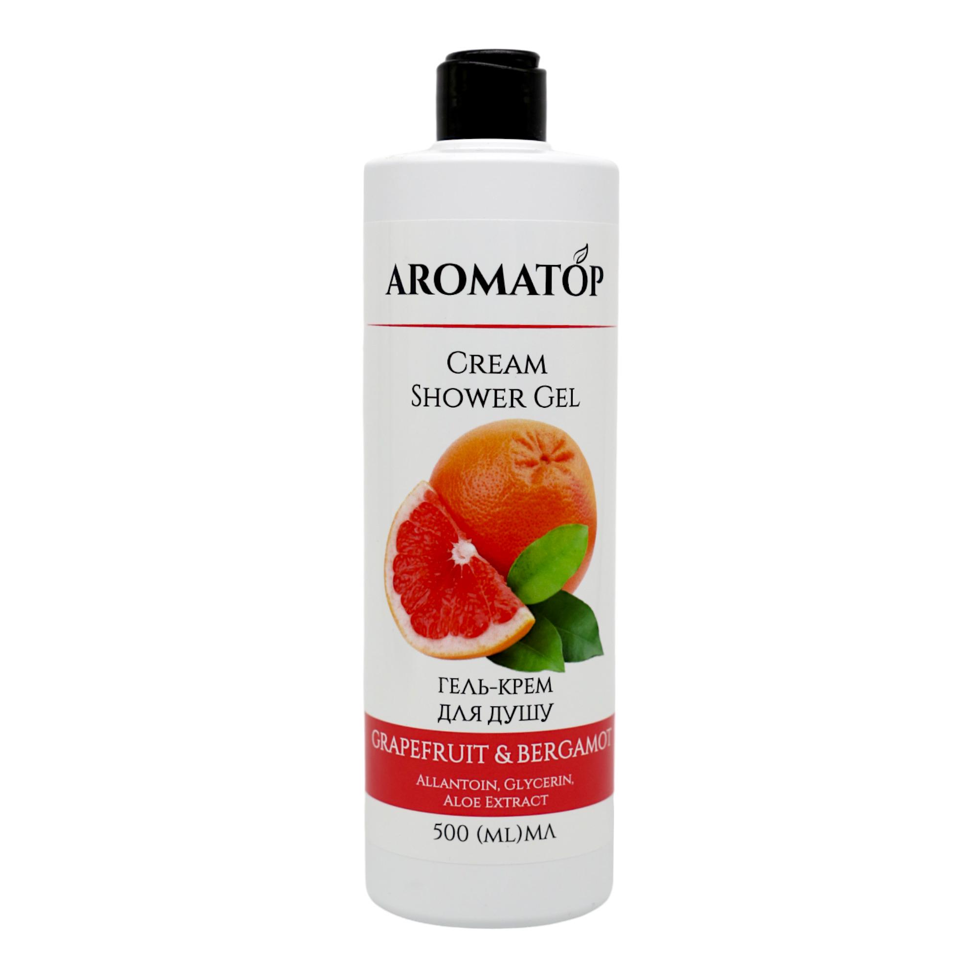 Крем-гель для душа Aromatop Грейпфрут и Бергамот 500 мл (НФ-00007285)