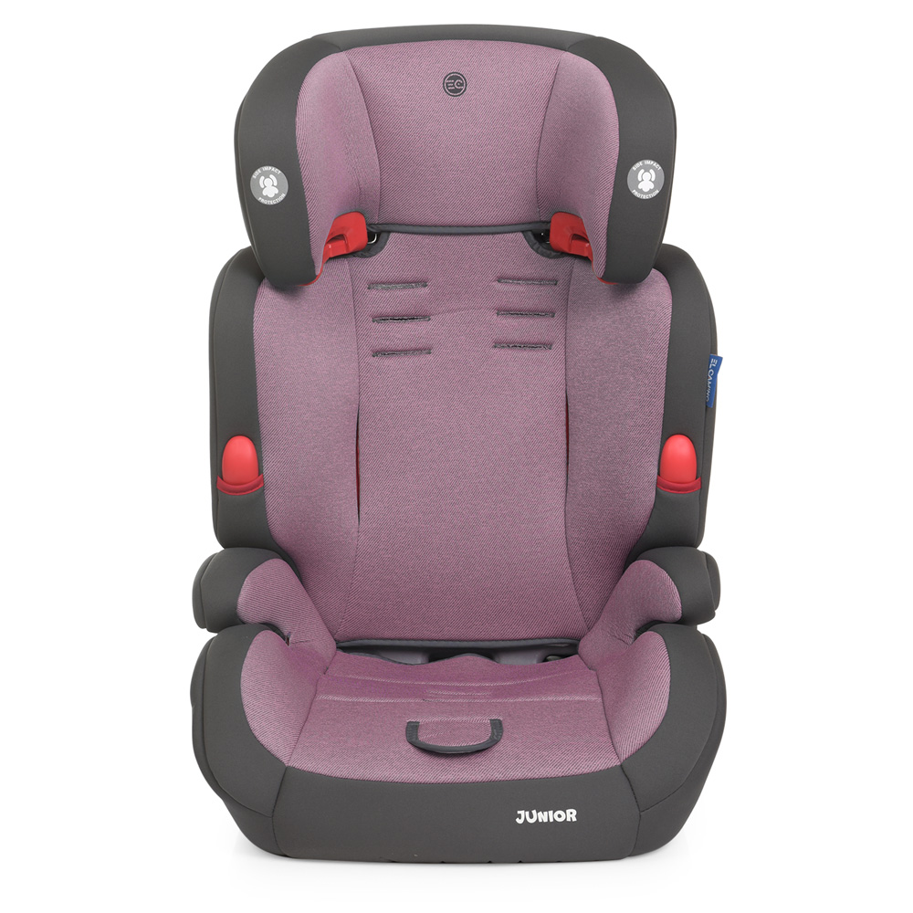 Дитяче автокрісло El Camino Junior ME1008 з ISOFIX 9-36 кг Violet Фіолетовий - фото 5