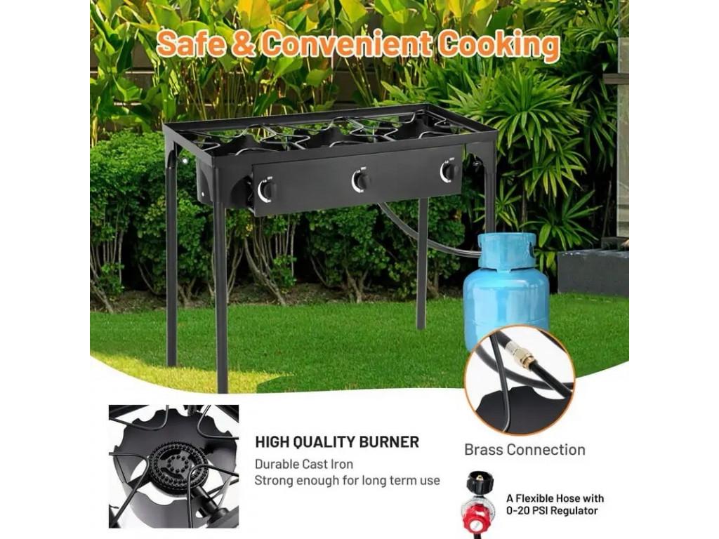 Горелка газовая HAPCOK CGSL-8х3R3 8х3 кВт - фото 3 Горелка газовая HAPCOK CGSL-8х3R3 8х3 кВт - фото 3