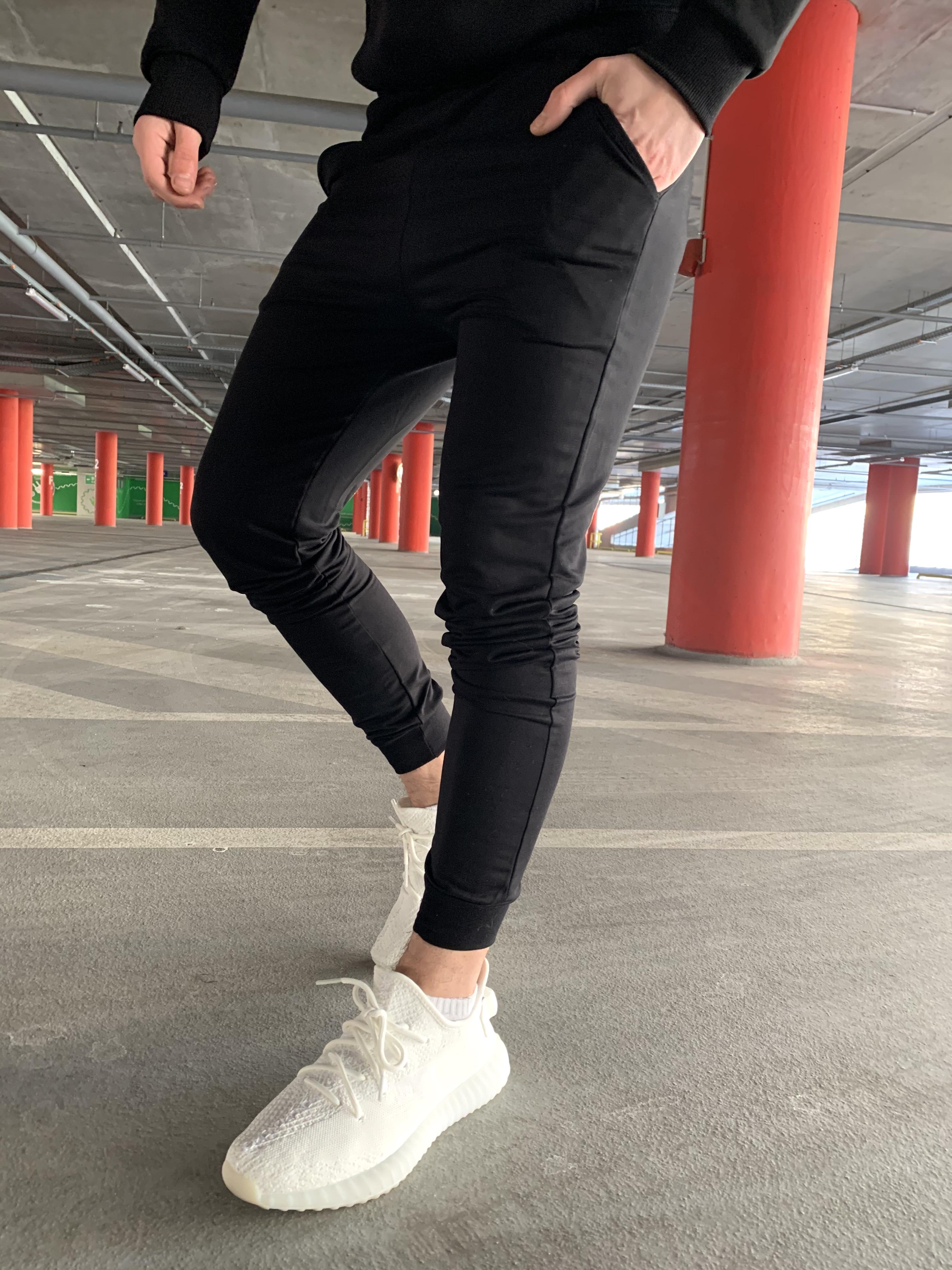 Штаны мужские спортивные Baza S Черный (9367901)