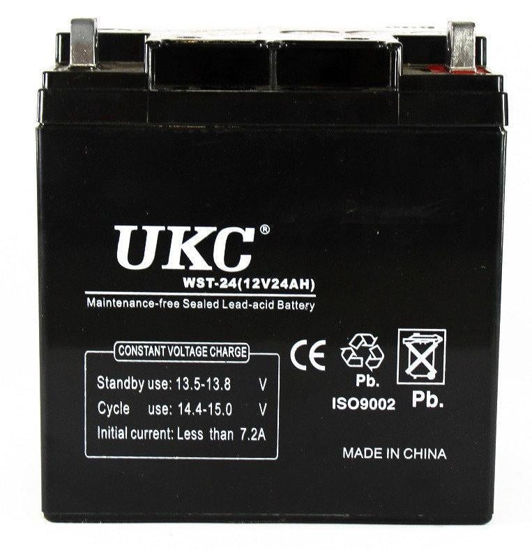 Аккумулятор UKC WST-24 12V 24Ah (009312)