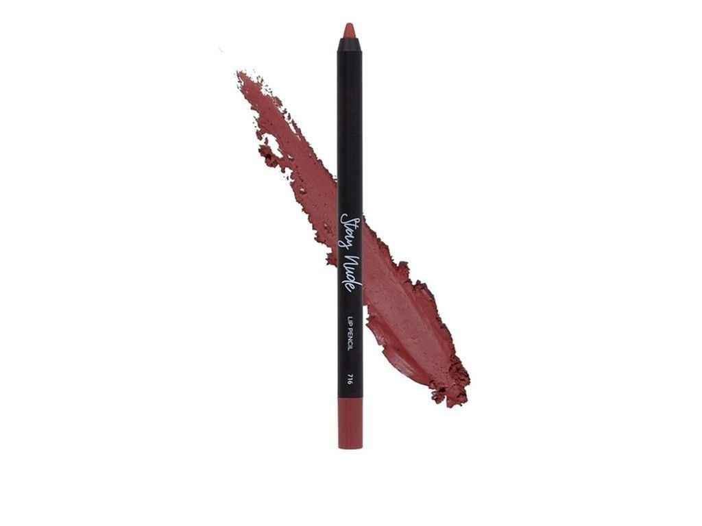 Карандаш для губ PARISA механический Stay nude 716 Коричнево-красный (1087929)