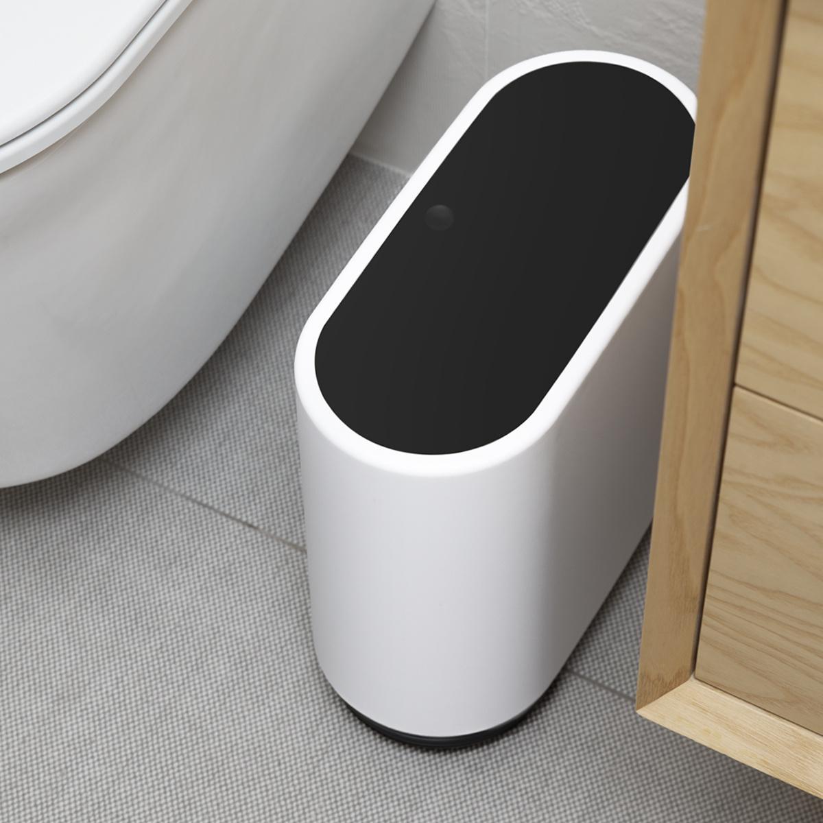 Відро для сміття MVM BP-14 пластикове 10 л Білий/Чорний (BP-14 WHITE/BLACK) - фото 8 Відро для сміття MVM BP-14 пластикове 10 л Білий/Чорний (BP-14 WHITE/BLACK) - фото 8