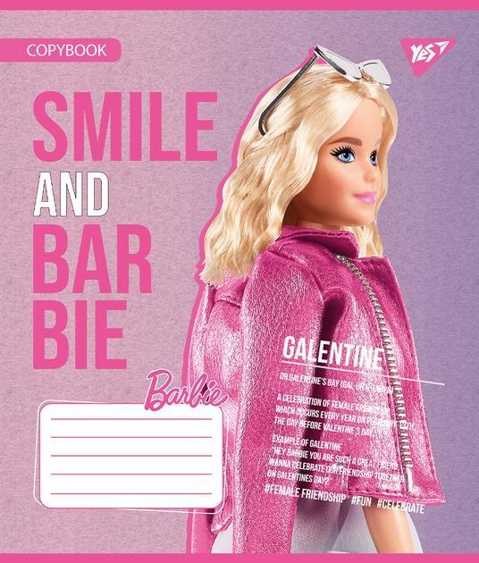 Тетрадь ученическая Yes Barbie А5/12 кл. (767192)