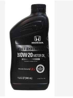 Моторное масло Honda Full Synthetic 0W-20 0,946 л (087989163)