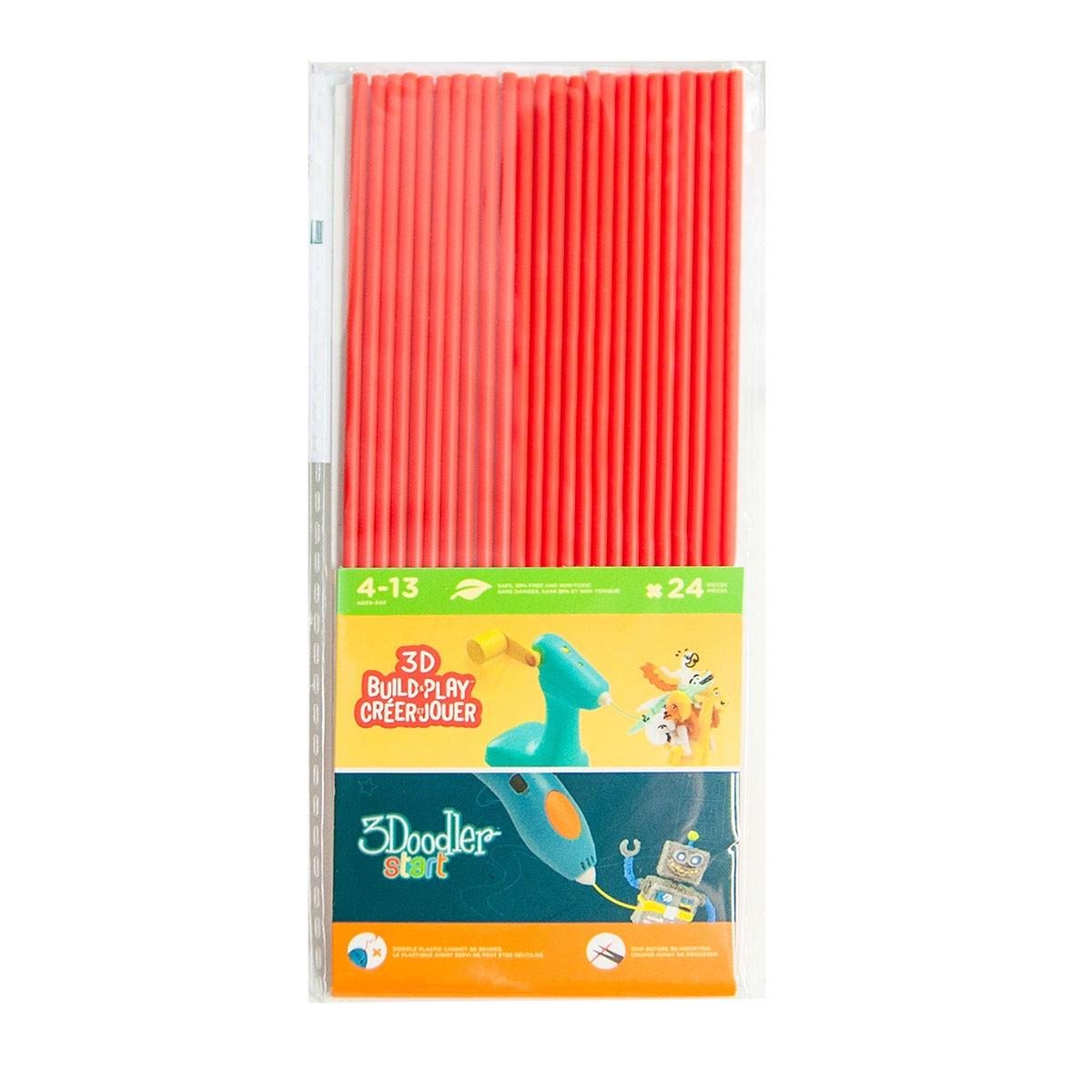 Набор стержней для 3D-ручки 3Doodler Start Красный (26433858)