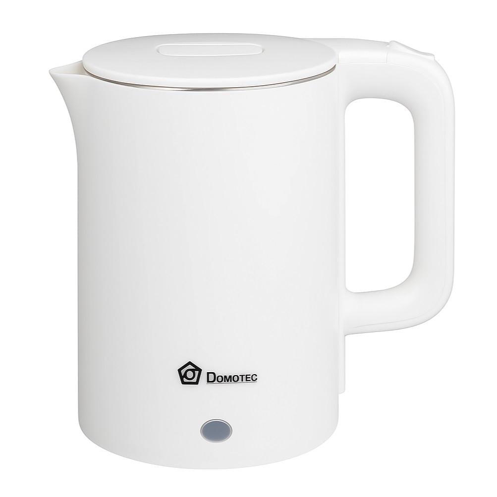 Электрочайник Domotec MS-5028 дисковый 1500W 1,8 л White (3_06302)