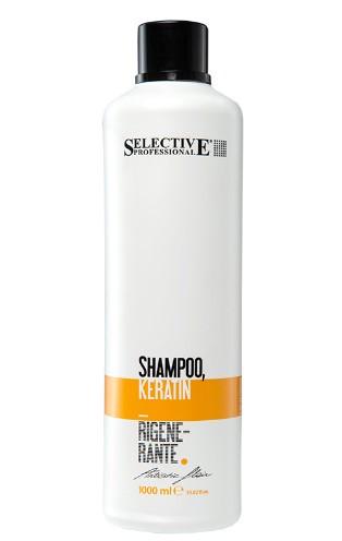 Шампунь кератиновый Selective Artistic Flair Keratina для сухих и поврежденных волос 1000 мл Шампунь кератиновый Selective Artistic Flair Keratina для сухих и поврежденных волос 1000 мл