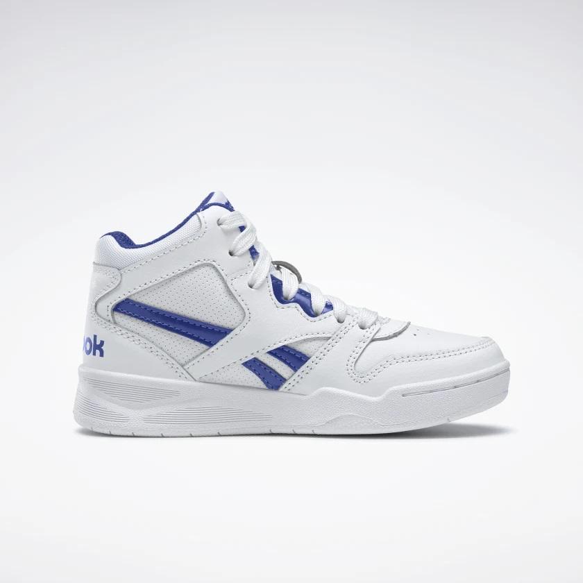 Кроссовки Reebok BB 4500 Court р. 3,5/34,5 23,5 см White/White/Bright Cobalt (13885749) - фото 3