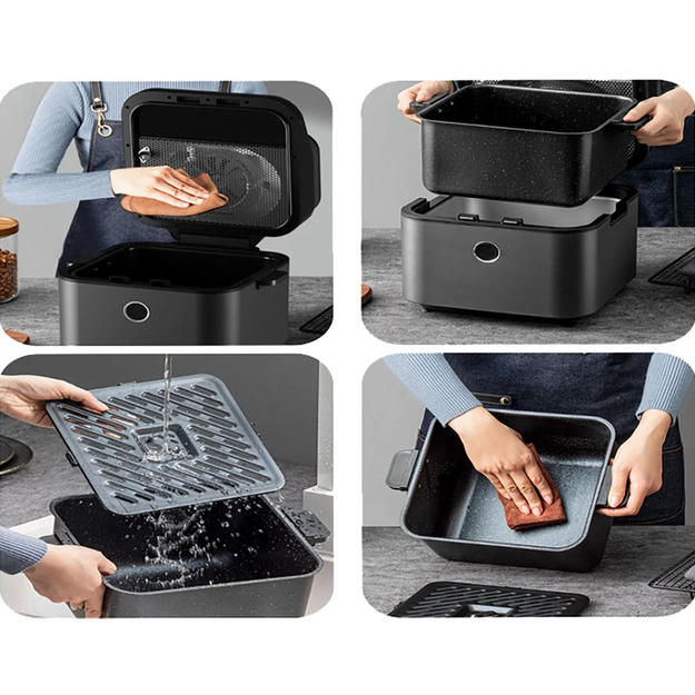 Аэрогриль Midea MF-CY75C2 7 л 1700 Вт (16620) - фото 7