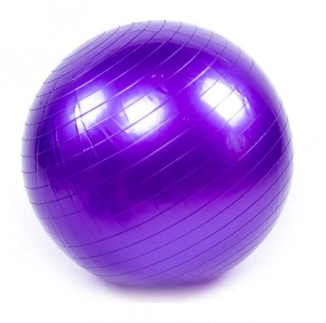 М'яч для фітнесу EasyFit 65 см Фіолетовий (EF-65-V) - фото 1 М'яч для фітнесу EasyFit 65 см Фіолетовий (EF-65-V) - фото 1