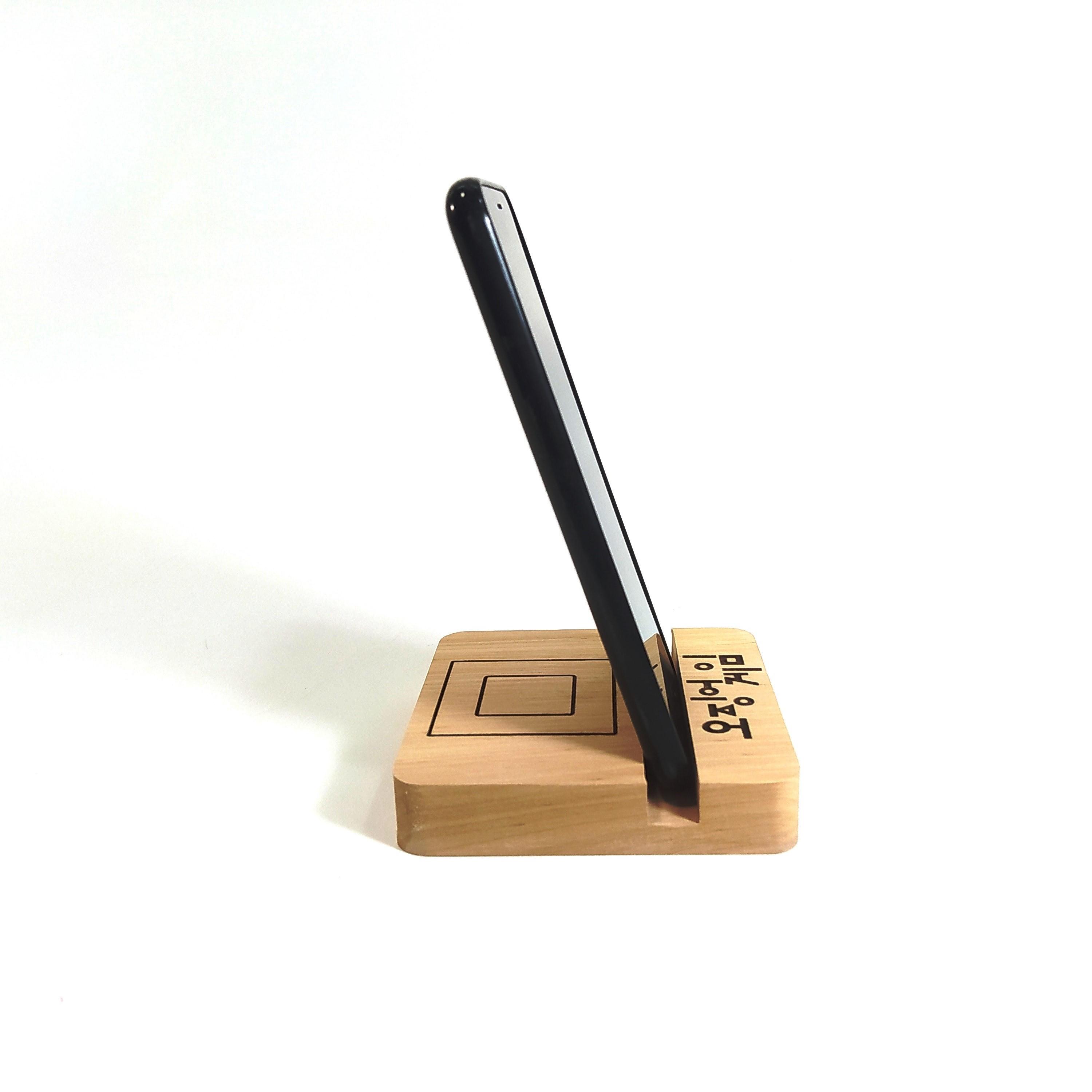 Подставка для смартфона Майстерня містера Томаса Игра в кальмара Квадрат 10х10 см - фото 3