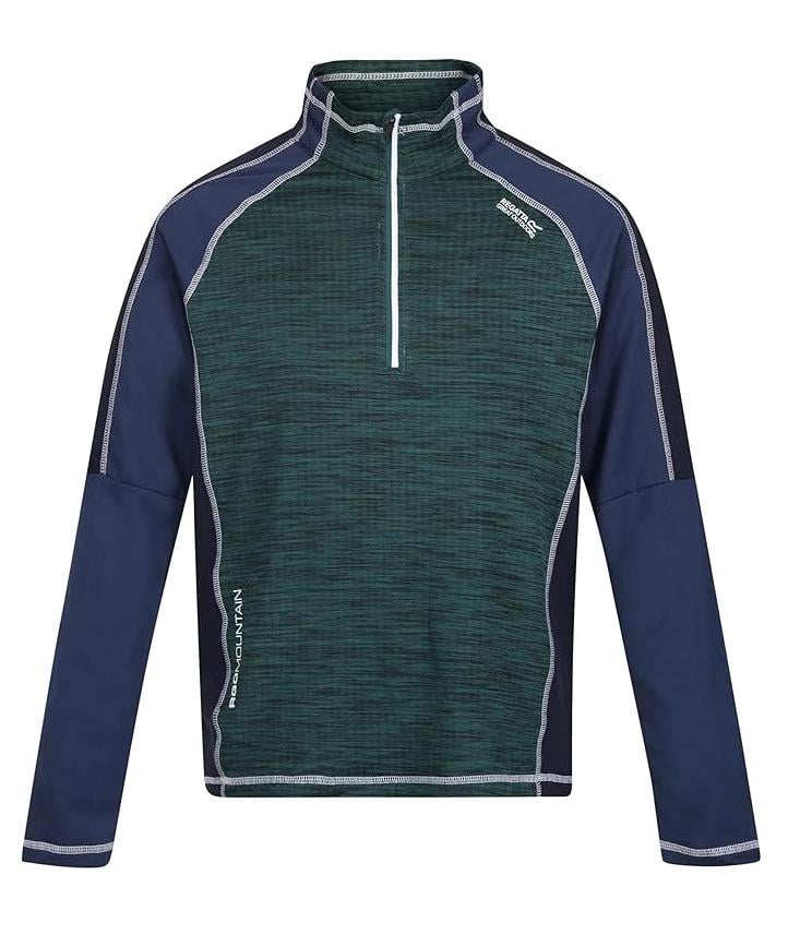 Кофта мужская флисовая Regatta Hepley Fleece L Pacific Green/Admiral (RMA494-L6K-L) - фото 1