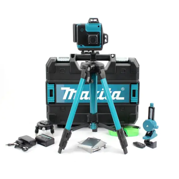 Нивелир аккумуляторный лазерный Makita SK700GDZ 3d 4D уровень 3,7V/5AH/АКБ (35817124)