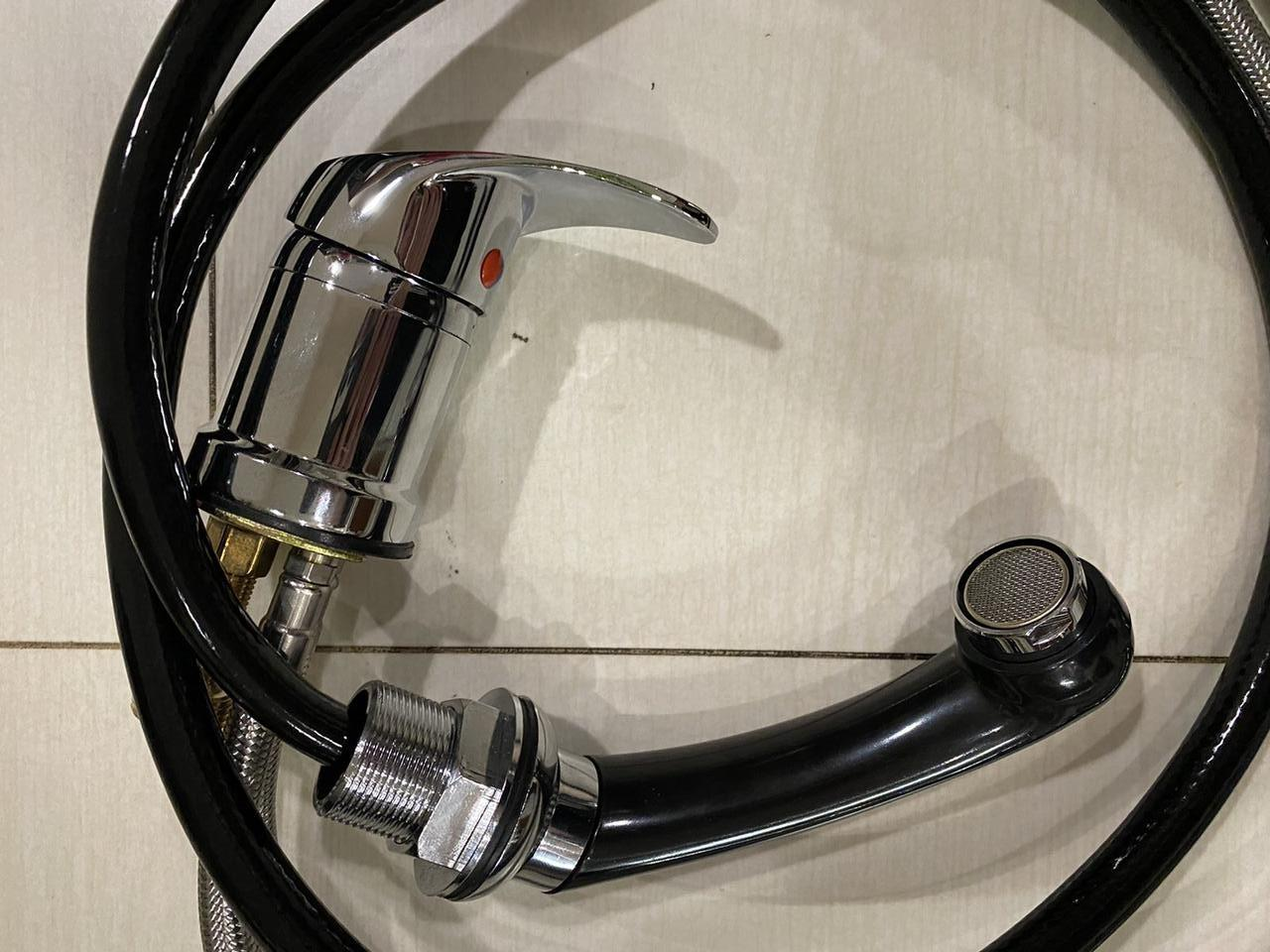 Смеситель Hydronord для парикмахерской с вытяжной воронкой - фото 3 Смеситель Hydronord для парикмахерской с вытяжной воронкой - фото 3