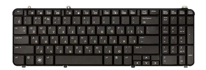 Клавіатура для ноутбука HP Pavilion DV6-2105 матова (518965-251)