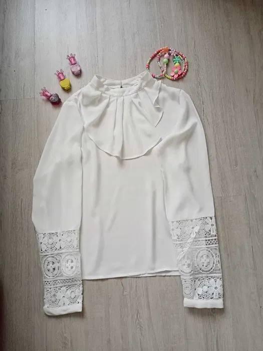 Блузка школьная для девочки 152 см Белый (1907) - фото 2 Блузка школьная для девочки 152 см Белый (1907) - фото 2