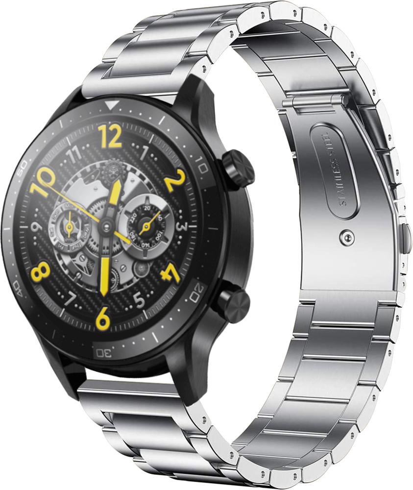 Браслет металлический Shape для Realme Watch S Pro Silver (25284-59)