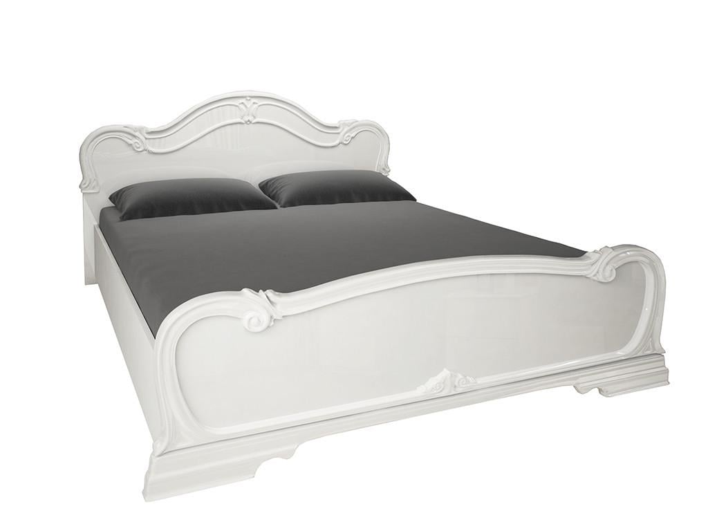 Ліжко Міро-Марк Futura 160х200 см Глянець білий (FT-36-WB)