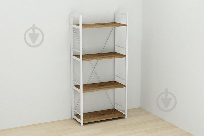 Этажерка Ferrum-decor Конект 120x60x28 см Дуб таверна (XK00207)