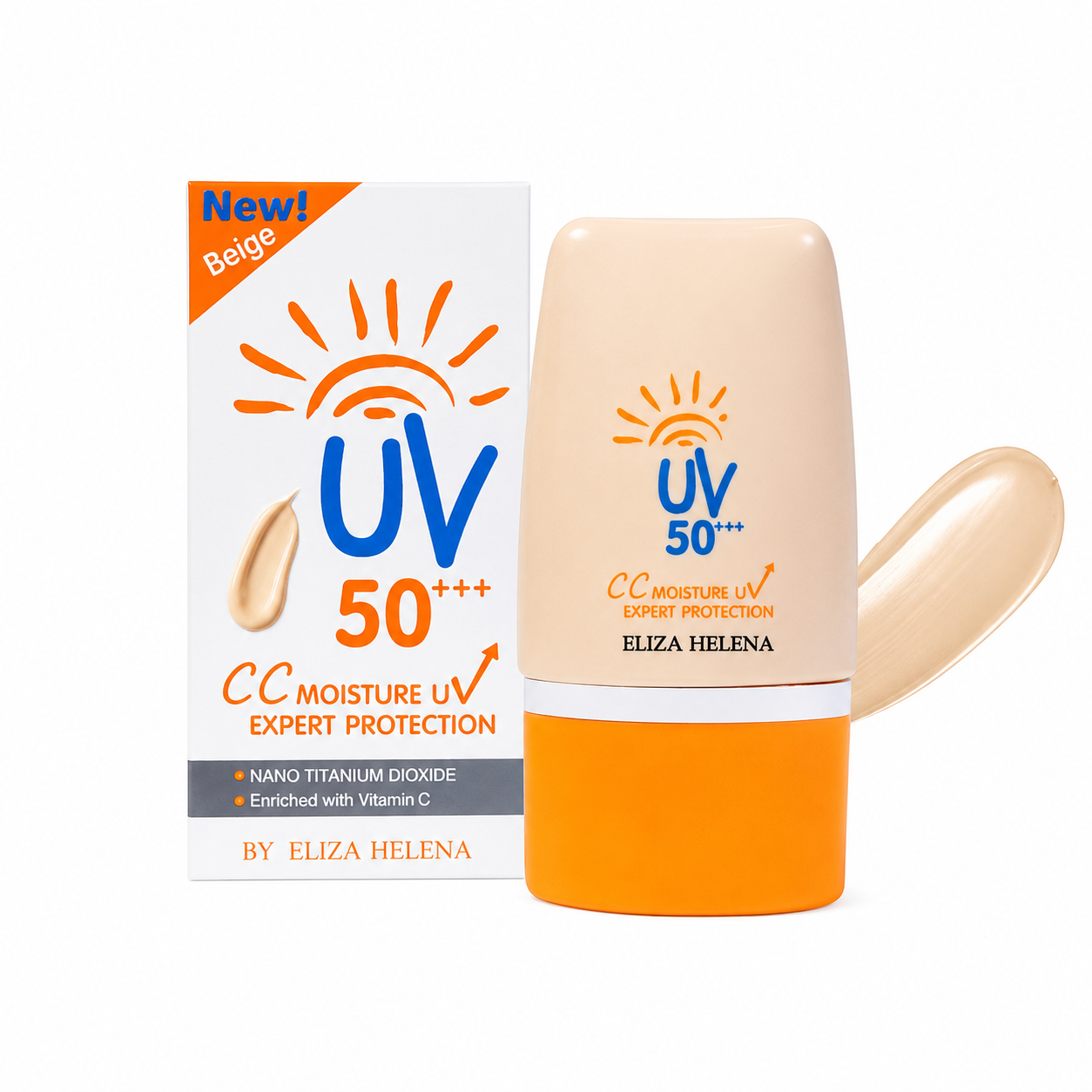 Крем для лица Eliza Helena с тональным эффектом и SPF-50 30 г (796367)