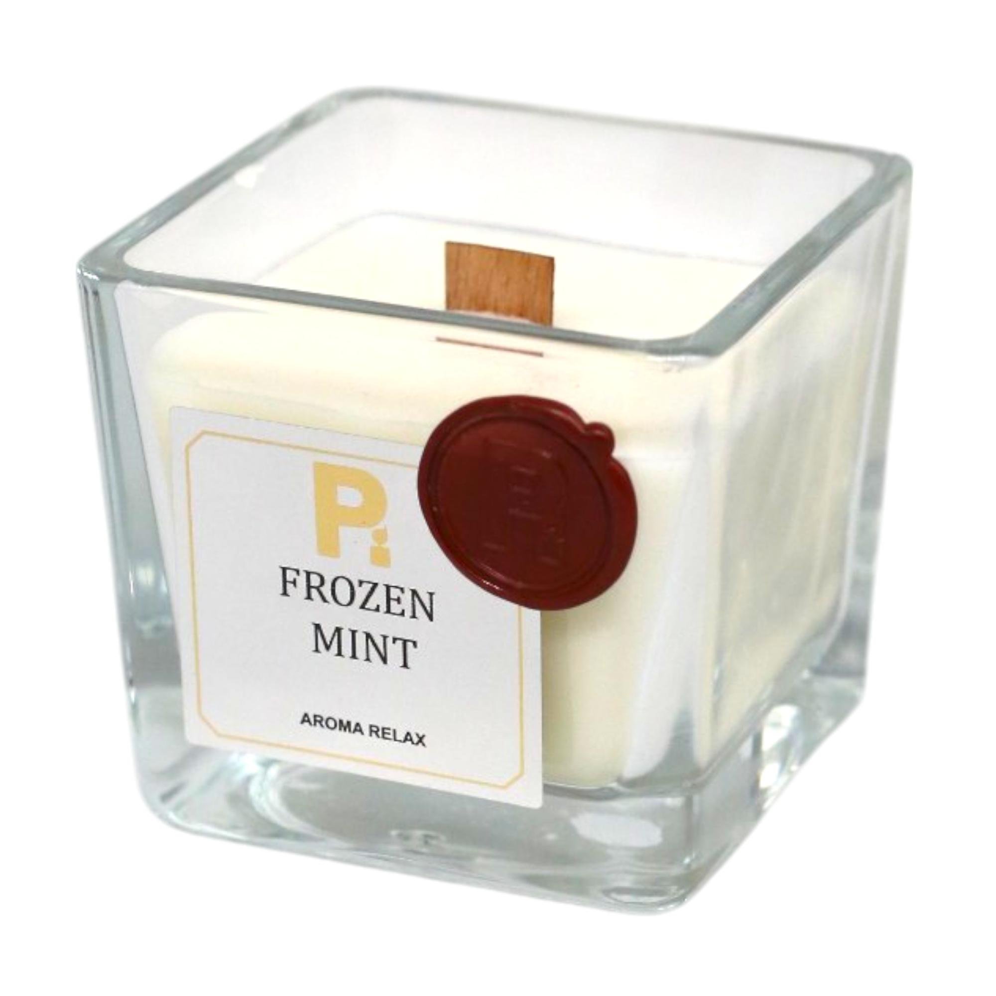 Свеча в стакане Pako Frozen&Mint соевая 7x7 см (НФ-00007788)