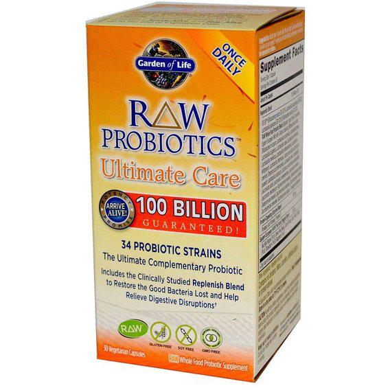 Пробиотик Garden of Life RAW Probiotics Ultimate Care 30 Veg Caps (GOL-11664)