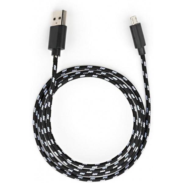 Vinga USB 2.0 AM to Micro 5P 1м, Black (VCPDCMBN31BK) - фото 5