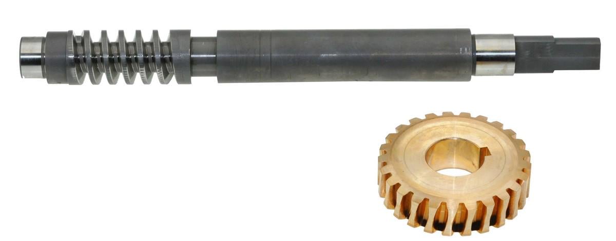 Вал червячный и червячная шестерня культиватора VIKING HB 685 код 62416401190 (кос782) Вал червячный и червячная шестерня культиватора VIKING HB 685 код 62416401190 (кос782)