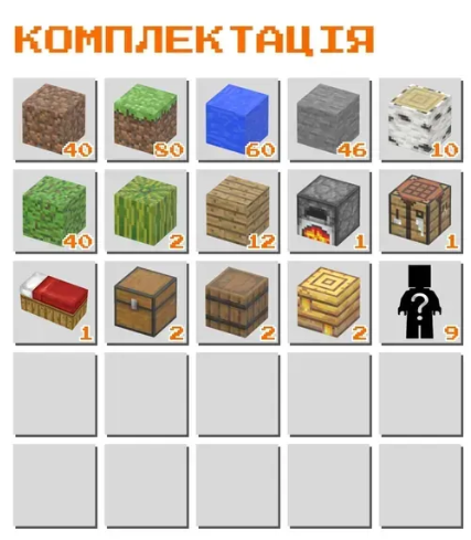 Конструктор магнитный майнкрафт Magnetic Cube водопад в джунглях 300 дет. (10377) - фото 2