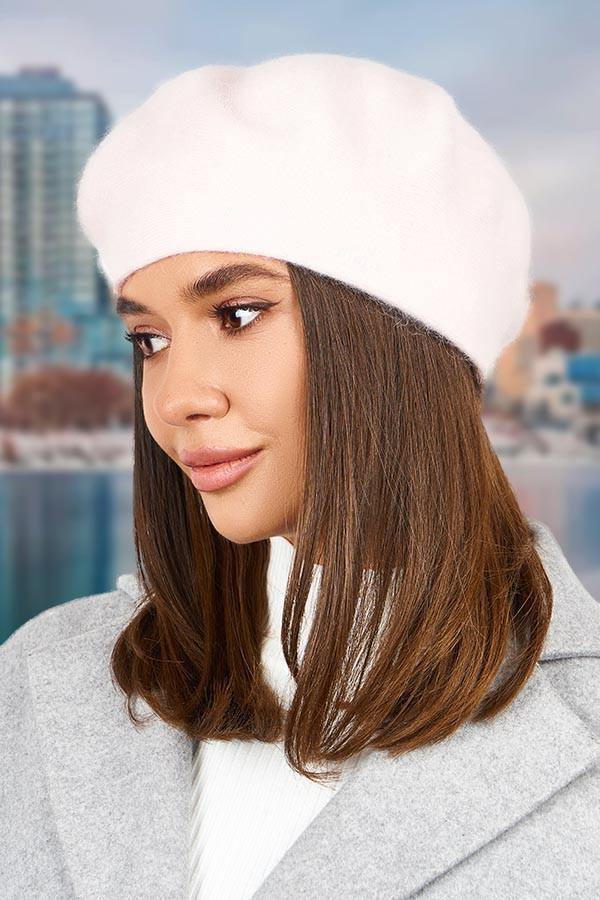 Берет жіночий вовняний Braxton Кристина Світлий пудровий (5152/26479586)