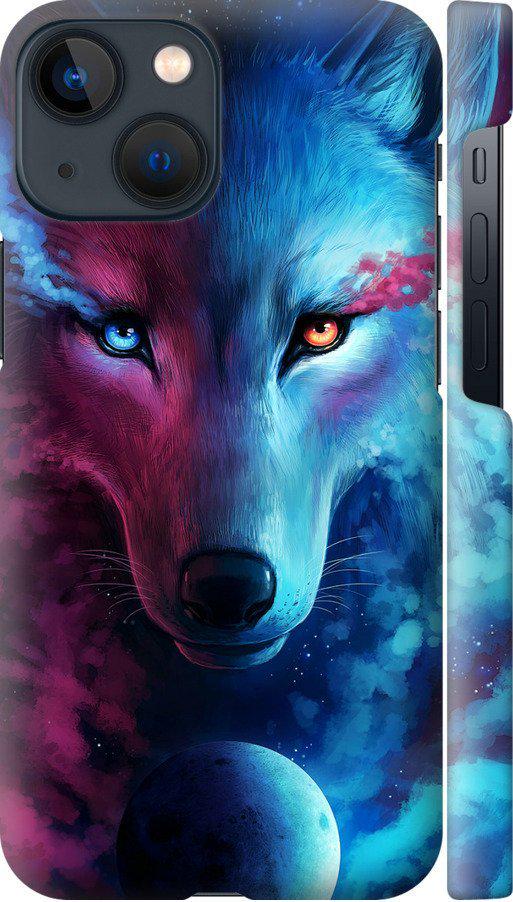 Чехол на iPhone 13 Mini Арт-волк (3999m-2373-42517)