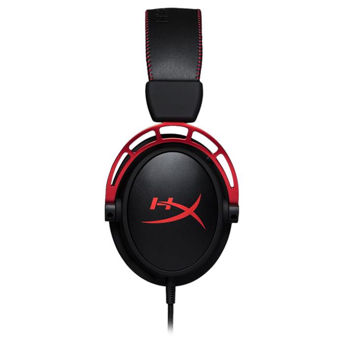 Гарнитура HyperX Cloud Alpha проволочная накладная с микрофоном 3,5 мм 65 Ом Красно-Черный (628160) - фото 4 Гарнитура HyperX Cloud Alpha проволочная накладная с микрофоном 3,5 мм 65 Ом Красно-Черный (628160) - фото 4