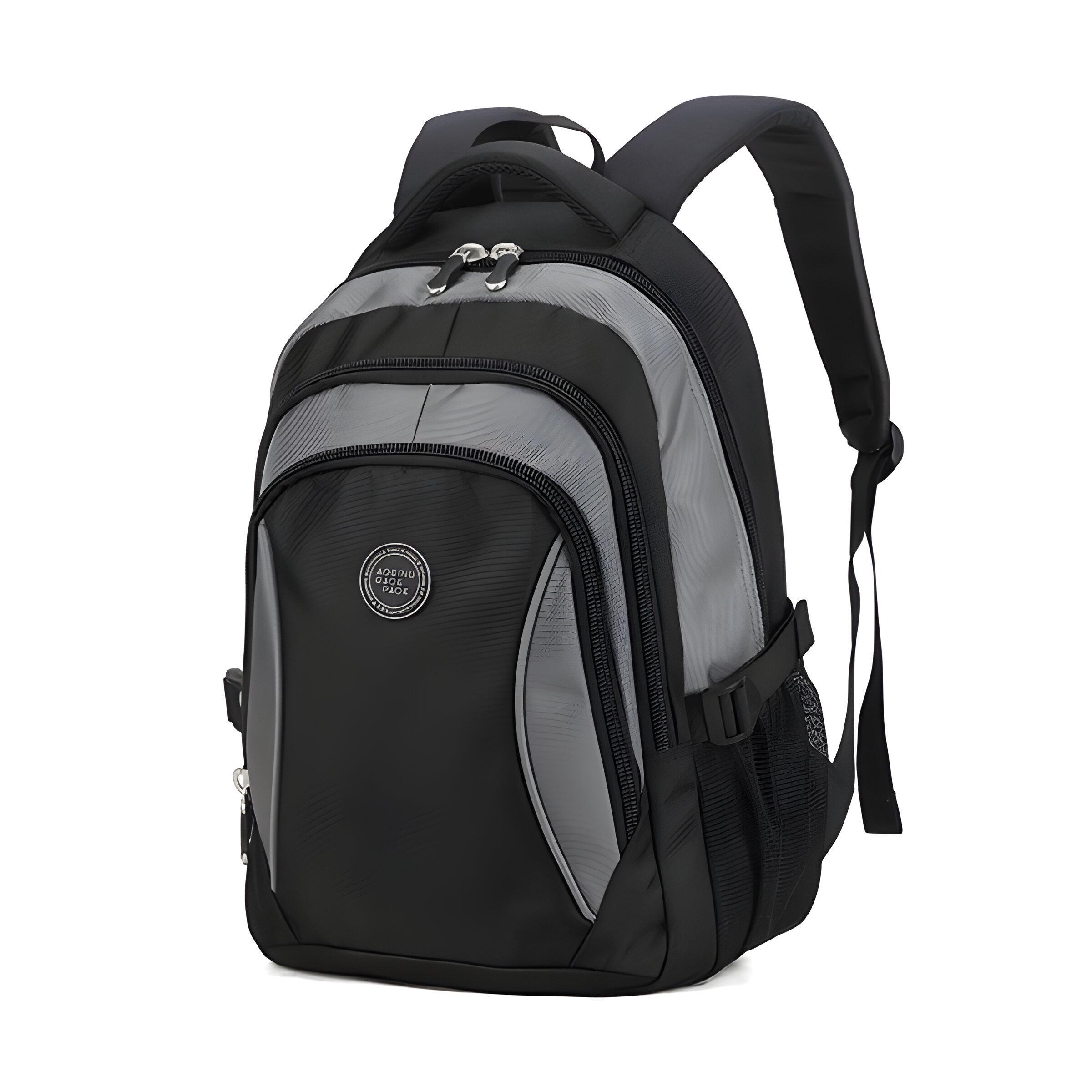 Рюкзак Justpack универсальный c ортопедической спинкой 26х42х18 см Серый (8853) - фото 2